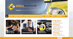Desktop Screenshot of dobrymechanik.biz